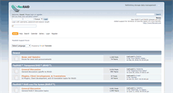 Desktop Screenshot of forum.flexraid.com