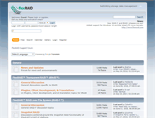 Tablet Screenshot of forum.flexraid.com